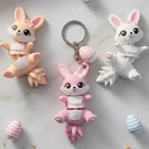 Fox keychain