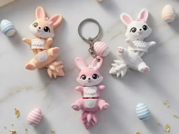 Fox keychain